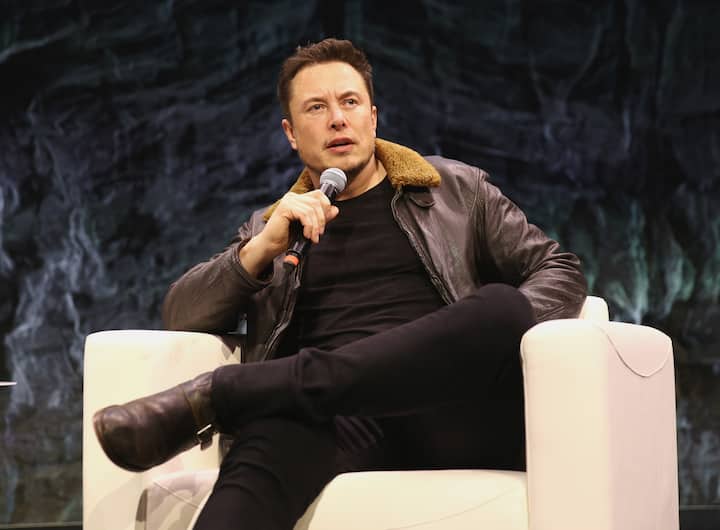 AUSTIN, TX - MARCH 11:  Elon Musk speaks onstage at Elon Musk Answers Your Questions! during SXSW at ACL Live on March 11, 2018 in Austin, Texas.  (Photo by Diego Donamaria/Getty Images for SXSW)