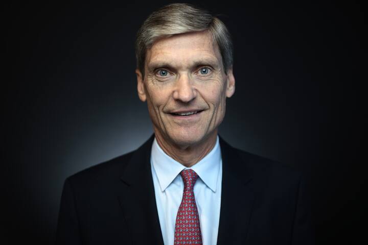 Erik Fyrwald, chief executive officer of Syngenta AG, poses for a photograph following a Bloomberg Television interview during the St. Petersburg International Economic Forum (SPIEF) at the Expoforum in Saint Petersburg, Russia, on Friday, June 2, 2017. The event program is based around the theme 'Achieving a New Balance in the Global Economic Arena' and runs from June 1 - 3. Photographer: Simon Dawson/Bloomberg