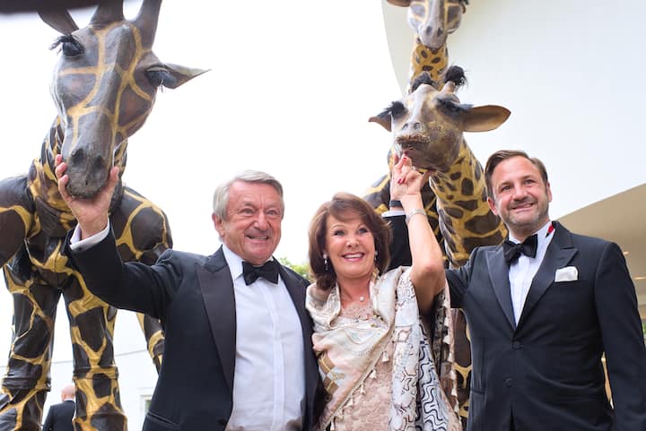 Ernst Tanner, VRP & CEO, Lindt & Sprüngli; Renate Tanner; Derek Tanner
