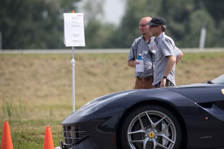 Fahrtraining in Balocco