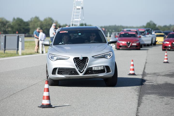 Fahrtraining in Balocco