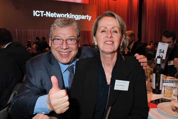 Filippo Lombardi, Ständerat;Therese Wenger, Sunrise Communications AG