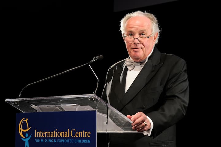 NEW YORK, NY - MAY 4: Franz Humer speaks at International Centre for Missing & Exploited Children 2017 Gala for Child Protection at Gotham Hall on May 4, 2017 in New York City. (Photo by Owen Hoffmann/Patrick McMullan via Getty Images)