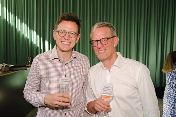 <p>Von links: Christian Dorer, Migros Genossenschafts-Bund; Thomas Passen, Ringier</p>