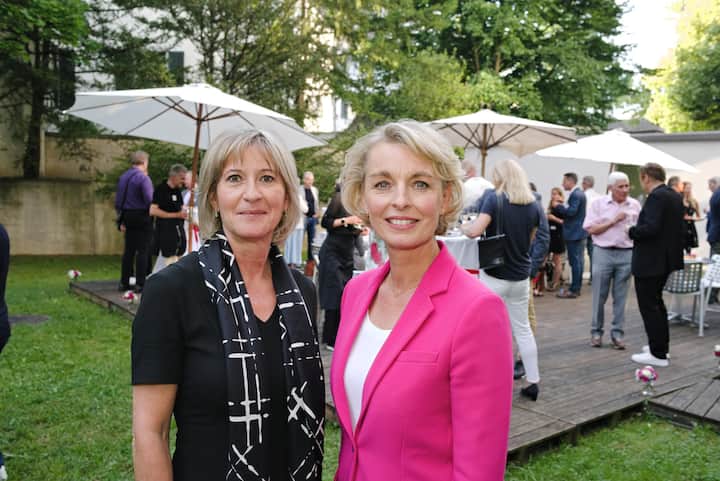 <p>Von links: Barbara Heller, Swipra; Ursula Nold, Migros</p>