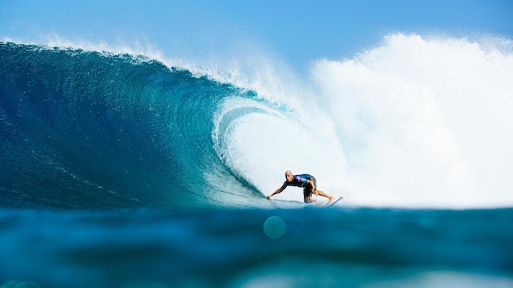 <p>Kelly Slater hat sich den Weltmeistertitel schon als Kind zum Ziel gesetzt und hart daran gearbeitet.</p>