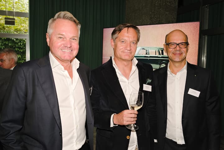 <p>Daniel Spirig, Scalerise AG; Reto Giudicetti, RGSK GmbH; Simon Roth, Banque Pictet &amp; Cie SA.</p>