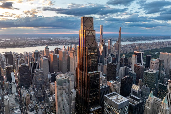 <p>Der neue Mega-Tower von J.P. Morgan Chase prägt die Skyline von Midtown Manhattan.</p>