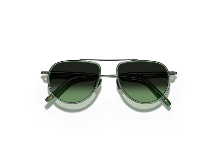 <p>Aviator-Brille Traif von Moscot, 390 Fr.</p>