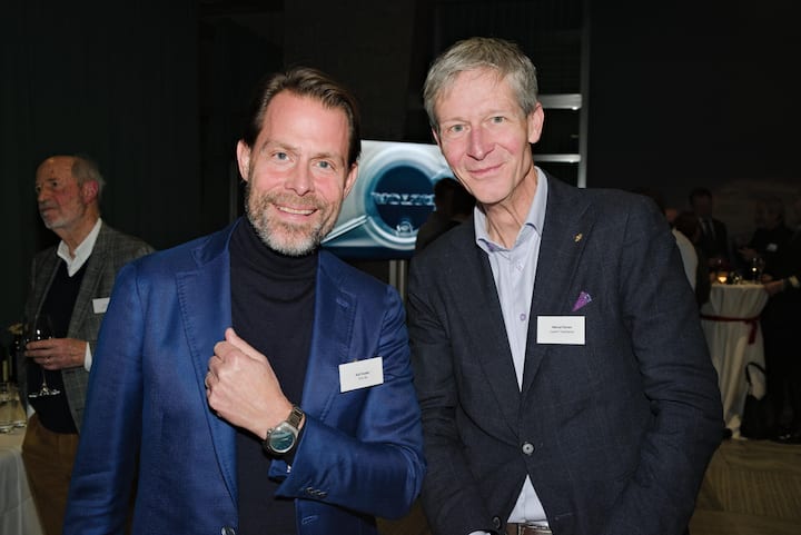 <p>Rolf Studer, Oris SA; Marcel Perren, Luzern Tourismus.</p>