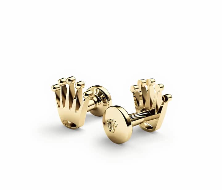 <p>Erste Accessoires: Von Rolex gab es bislang nur Uhren. Neu gibt es Manschettenknöpfe aus Gold. 5800 Fr.</p>