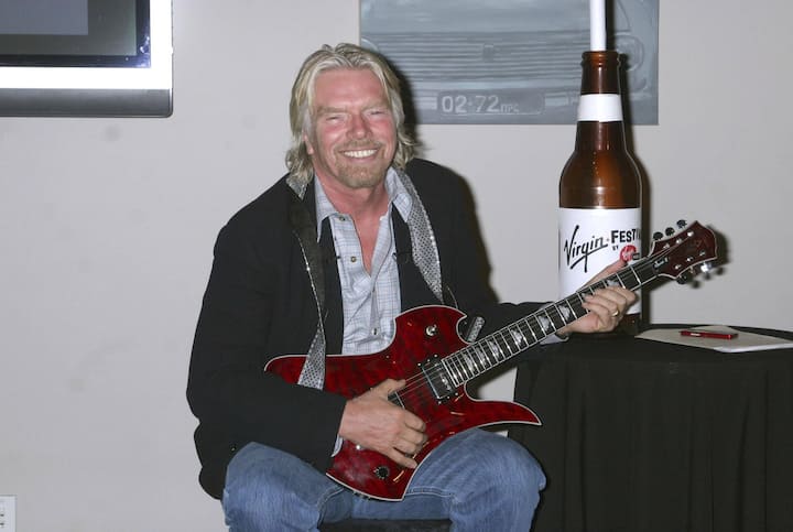 <p>Richard Branson, Inhaber Virgin Group.</p>