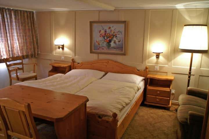 <p>Mit Zimmern wie diesem kann man heute allerdings nicht mehr bestehen.</p>