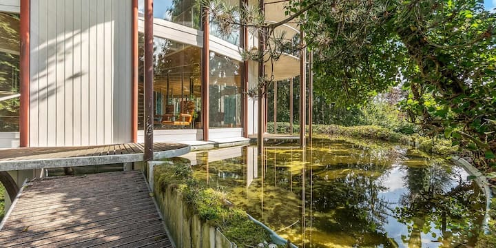 <p>Der Architekt und Designer schuf mit der Villa Kolb ein Wohnkunstwerk.</p>