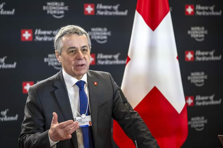 <p>Bundesrat Ignazio Cassis: Weiss um den Wert des WEF in der Schweiz.</p>