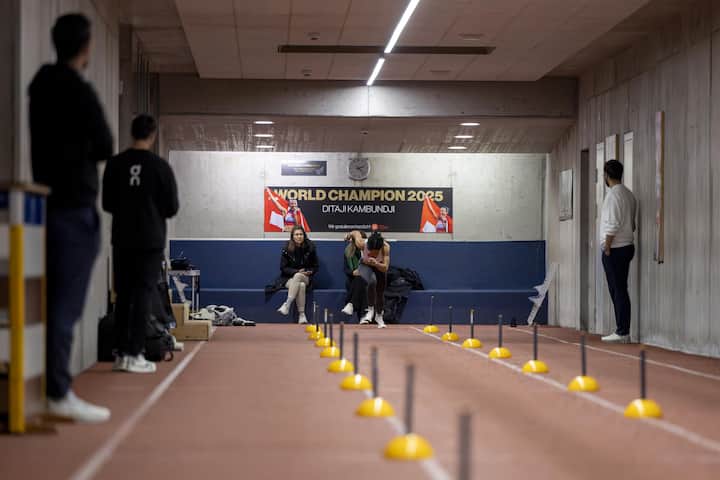 <p>Das geht natürlich am einfachsten anhand von Sprints.</p>