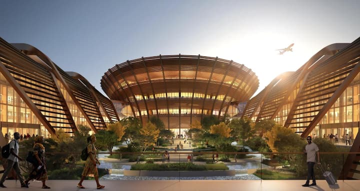 <p>Entworfen wurde das Milliardenprojekt von Architekten der Prestigefirma von Zaha Hadid.</p>