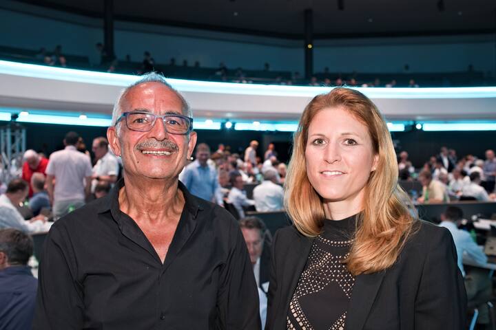 jamil El-Imad, Chief Scientist, NeuroPro.ch;Claudia Pletscher, Die Schweizerische Post