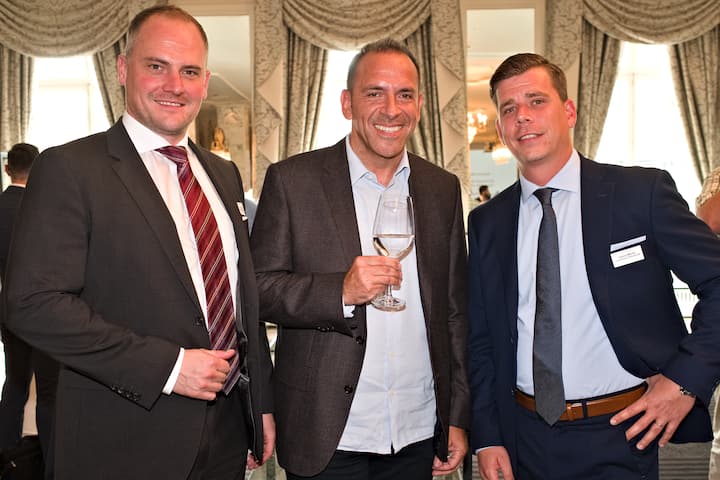 Marc Steiner, Credit Suisse (Schweiz) AG;Daniel Schüpbach, Esprit Netzwerk AG;Terence Michel, Credit Suisse (Schweiz) AG
