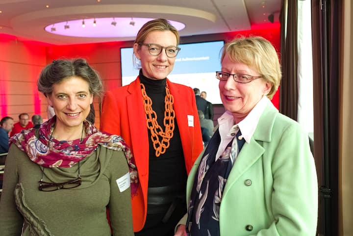 Mariella de Matteis, Inhaberin, mdm-training;Petra Rüegg, Inhaberin, QPM Marketing Services;Yvonne Stucki-Vast, Live-Coach, yvonnestucki.com