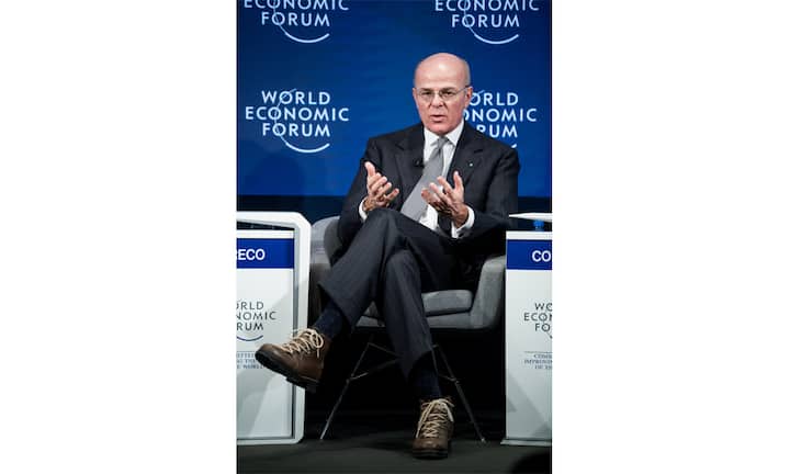 Mario greco als Teilnehmer am World Economic Forum in Davos