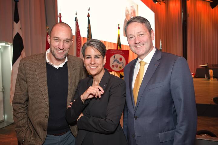 Martin Bürki, Ericsson Schweiz;Andrea Roch, Business 4 You;Roland Heiniger, Bank Vontobel AG