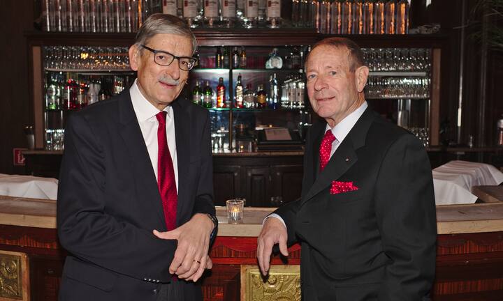 Beat Husi, alt Staatsschreiber Kanton Zürich; Christian Huber, alt Regierungsrat Kanton Zürich