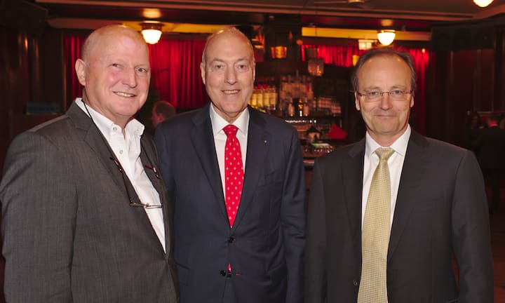 Martin Kaufmann, consul executive services; Peter Steiner, VR Steiner Gruppe; Markus Neuhaus, VRP, PwC Schweiz