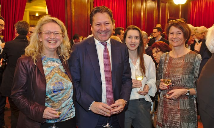 Daniela Decurtins, Geschäftsführerin Verband der Schweizerischen Gasindustrie; Pascal Gentinetta, Head Public Police, Julius Bär; Bettina Wapf, Leiterin Unternehmensentwicklung Uni-Klinik Balgrist; Claudia Bucheli Ruffieux, Partner, Amrop