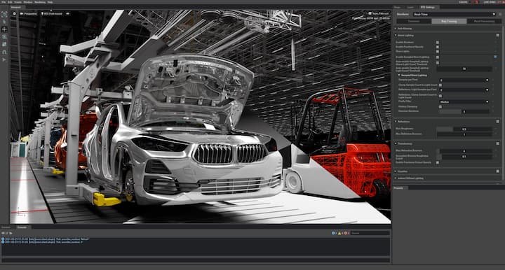 PIXEL STATT PRODUKTIONSSTRASSEN Digitale Zwillinge wie hier die Metaverse-Kopie eines BMW-Werks sparen der Industrie bei der Planung von Produktionsänderungen viel Geld.