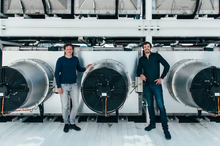Valentin Gutknecht Christoph Gebald Climeworks