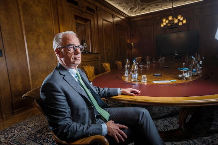 Ulrich Koerner, Credit Suisse AG, shot on August 22 2022 at CS Headquarters, Paradeplatz ZÃ¼rich.