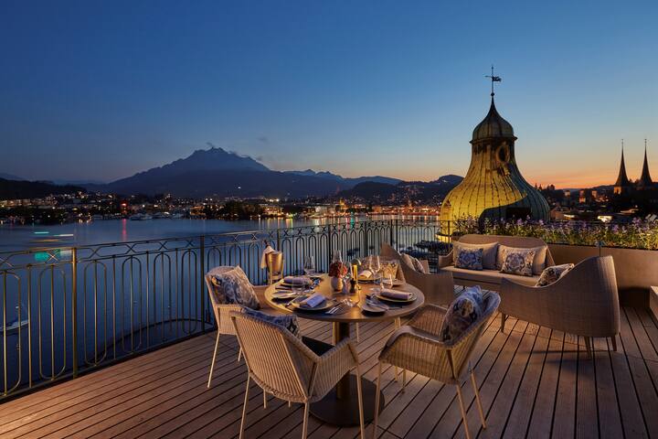 Platz 11 (neu): Mandarin Oriental Palace, Luzern
