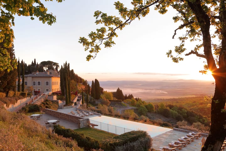 Platz 8 (Vorjahr: 18): Rosewood Castiglion del Bosco, Montalcino/Toskana