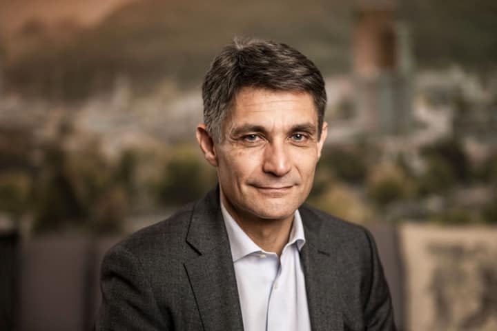 Portrait of Fabrizio Petrillo, CEO of AXA Winterthur, taken at the company's headquarters in Winterthur, in the Canton of Zurich, Switzerland, on December 16, 2019. (KEYSTONE/Christian Beutler) Fabrizio Petrillo, CEO der AXA Winterthur, portraitiert am 16. Dezember 2019 am Hauptsitz des Unternehmens in Winterthur. (KEYSTONE/Christian Beutler)