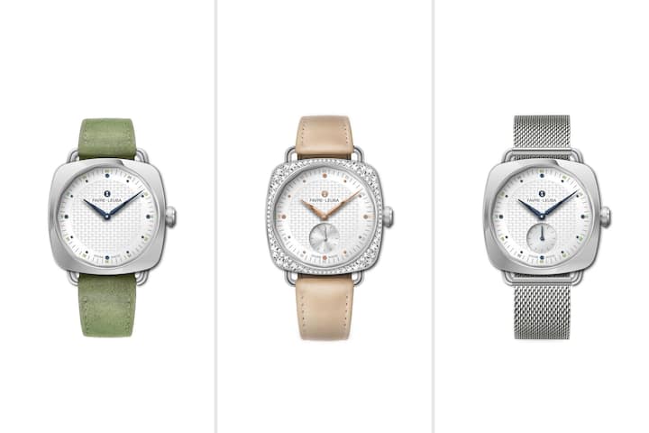 Etwas simpler und dennoch elegant: Die Cushion Dial von Favre Leuba.