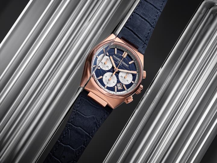 Der Hitghlife Chronograph mit rotgoldenem Stahlgehäuse