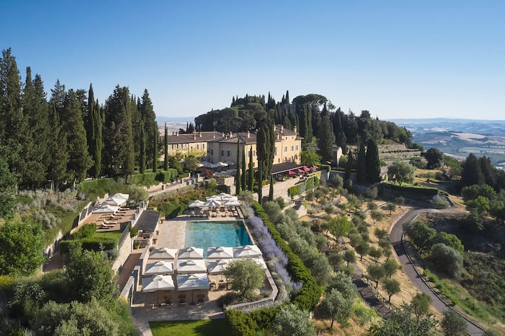 Platz 7 (Vorjahr: 8): Rosewood Castiglion del Bosco, Montalcino/Toskana