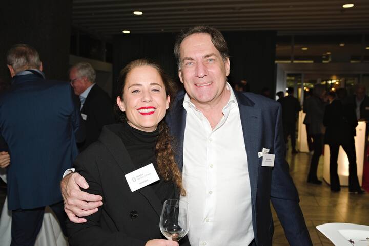 Patricia Buck, Ringier Medien Schweiz; Olivier Mathys, Advisory Group AG