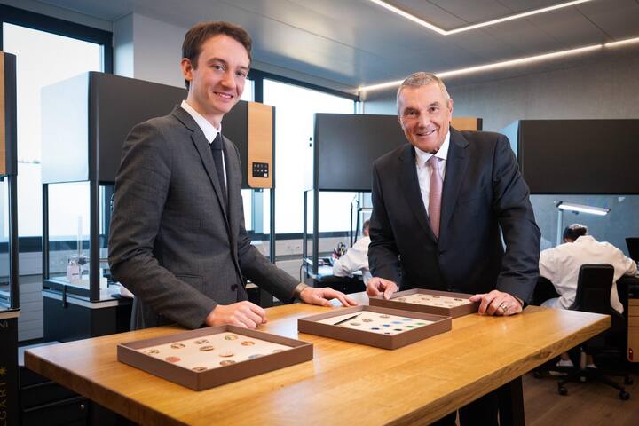 Arnault und Babin in Saignelégier, in der Manufacture d’habillage eröffnen 
