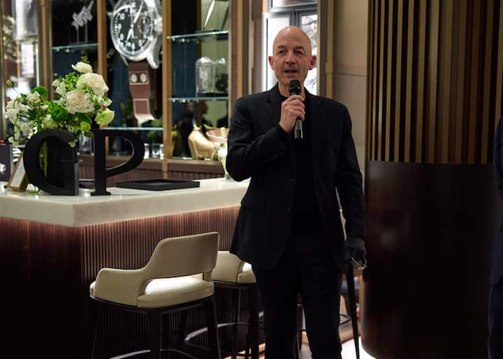 Marc-Michel Amadry bei der Lancierung des neuesten GP-Modells in New York.