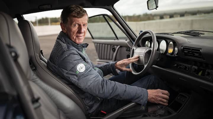 Der ehemalige Rallyeweltmeister Walter Röhrl ist seit 1993 Entwicklungsfahrer und Markenbotschafter von Porsche