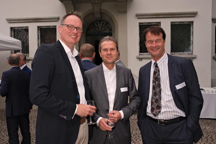 Michael Escher, Meyer Burger Technology AG;Remo Lütolf, RUAG Holding AG;Alexander Filz, ABB Ltd.