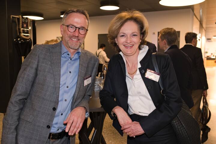 Niklaus Burren, Tareno AG;Heike Herr, Bank Vontobel AG