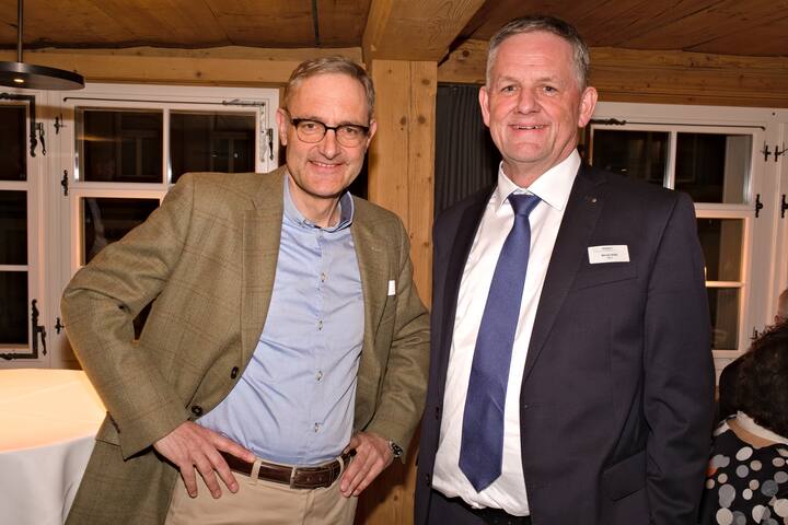Oliver Benz, Inhaber, Carpe Diem Consulting AG; Werner Krüsi, Reichmuth & Co. Privatbankiers
