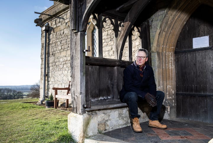 Oliver Zimmer, Swisse Professor of Modern European History, University College Oxford, photographed in Arsington, Oxfordshire, UK