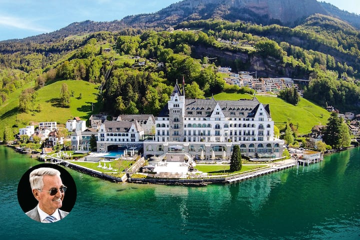 Park Hotel Vitznau Peter Pühringer ­verwandelte das ­Innerschweizer Hotel mit 270 Millionen  in eine Luxusbleibe der Superlative.