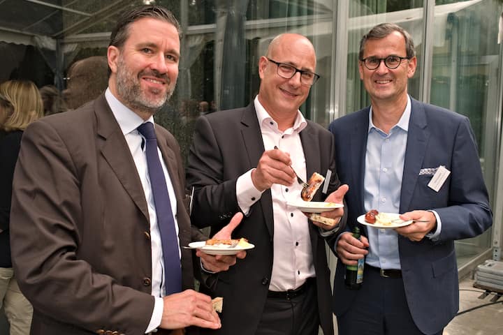 Pedro Mor, P.R. Mor Consulting GmbH;Christian Keller, Lactalis Nestlé Frischprodukte Schweiz AG;Rolf Schläpfer, Hirzel.Neef.Schmid.Konsulenten AG