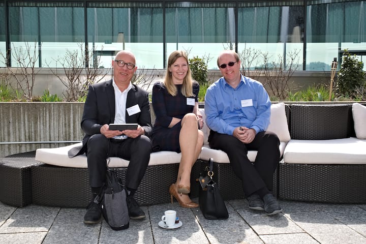 Peter Hefti, Siemens Mobility AG; Kristin Stavrianidis, Siemens Mobility AG; Giachem Schucan, Rhätische Bahn AG