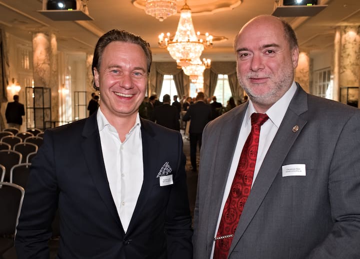 Raphael Karlen, MAK Consulting AG; Christoph Beer, Vorstandsmitglied, Consulting Cluster